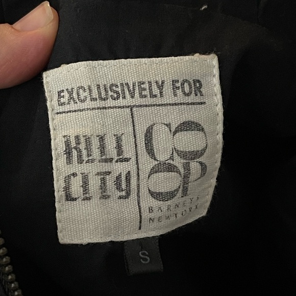 Barney’s New York COOP Kill City black military jacket coat - Picture 3 of 5